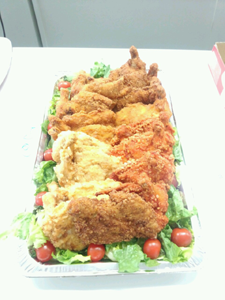 クリスマス会 チキン